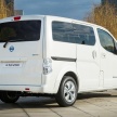 Nissan e-NV200 dinaik taraf dengan bateri EV 40 kWh, jarak gerak dengan satu cas penuh bertambah 60%
