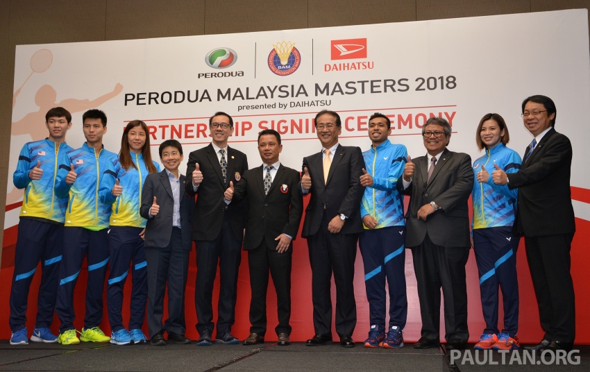 Daihatsu sponsors badminton in Japan and ASEAN – Perodua Malaysia Masters 2018 established 720084