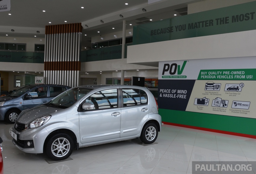 Perodua POV pre-owned vehicles retail business officially announced – up to 18 months warranty 719839