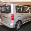 Peugeot Traveller kini di Malaysia – harga RM199,888