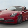 Porsche 718 GTS models debut – Cayman and Boxster