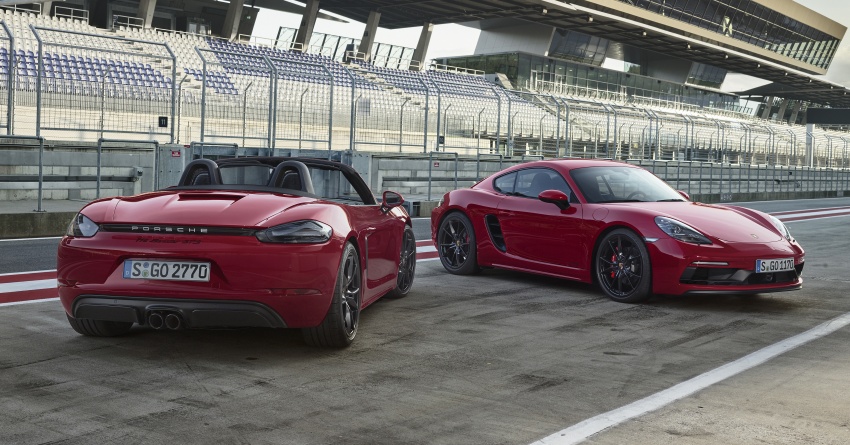 Porsche 718 GTS models debut – Cayman and Boxster 725516
