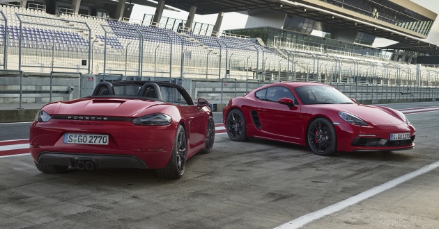 Porsche 718 GTS ditampilkan – Cayman dan Boxster