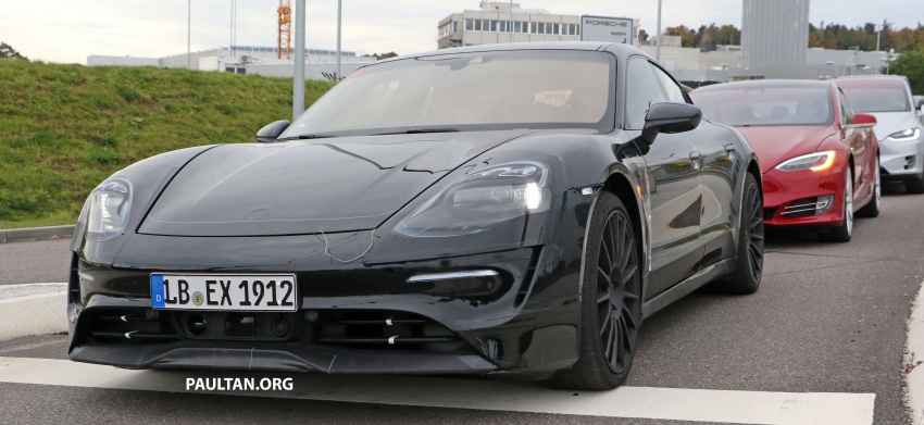 SPYSHOTS: Porsche Mission E spotted road-testing 720963