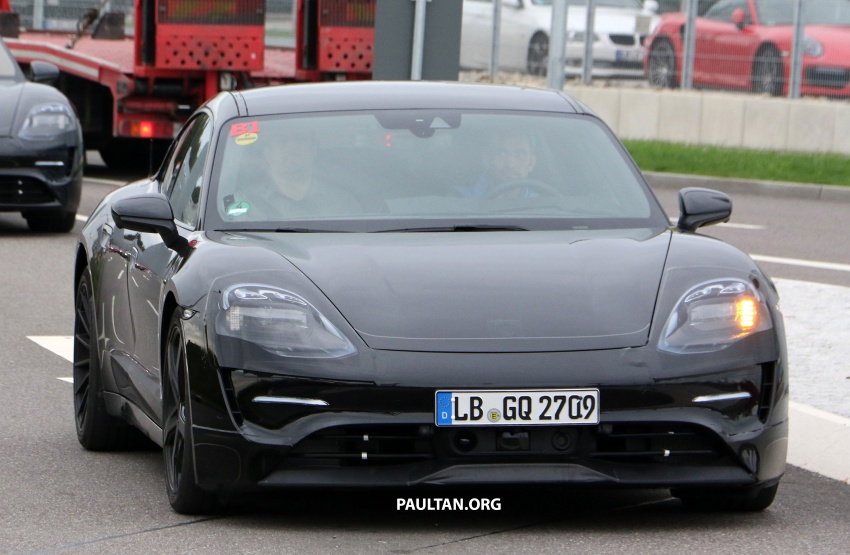 SPYSHOTS: Porsche Mission E spotted road-testing 720953