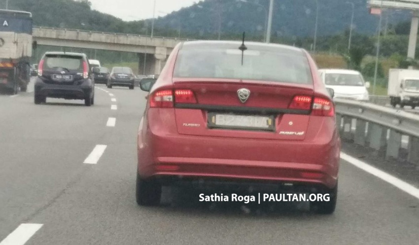 SPYSHOTS: 2018 Proton Preve spotted with updates 723887