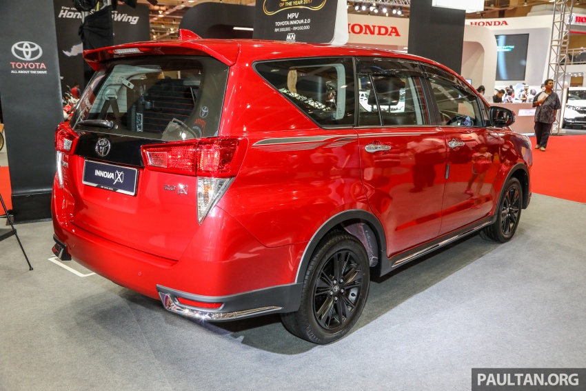 Toyota Innova 2.0X kini varian tertinggi –  kit badan baharu, lampu LED, tempat duduk kapten, RM132,800 758842