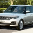 Range Rover facelift 2018 semakin mewah, ditambah dengan model P400e PHEV berkuasa 404 PS, 640 Nm