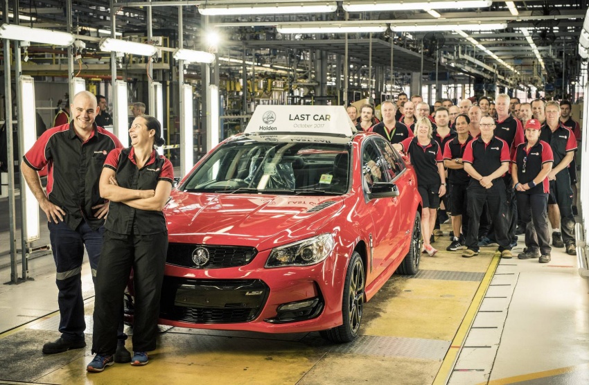 Holden ends production in Australia with the final Commodore – 7.6m vehicles made over 69 years 727038