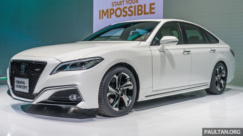 Tokyo 2017: Toyota Crown Concept, sportier than ever 728148