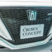 Tokyo 2017: Toyota Crown Concept, sportier than ever