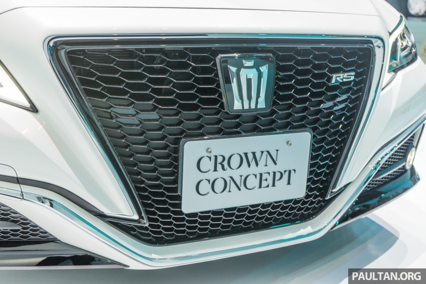 Tokyo 2017: Toyota Crown Concept, sportier than ever 728157