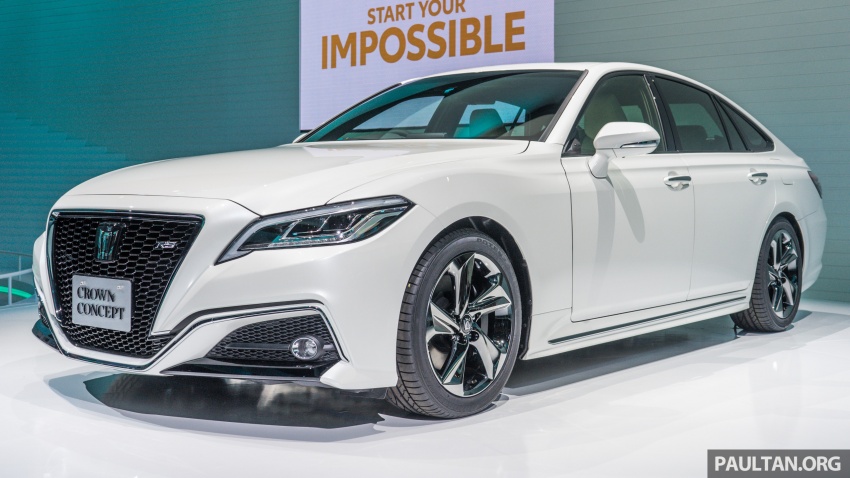 Tokyo 2017: Toyota Crown Concept, sportier than ever 728149