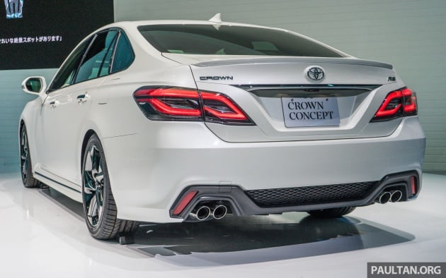 Tokyo 2017: Toyota Crown Concept – kini lebih sporty