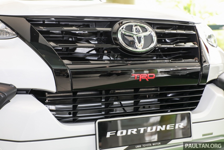 GALERI: Toyota Fortuner 2.4 VRZ A/T 4×2 lengkap dengan aksesori tambahan dan pakej TRD Sportivo 723102