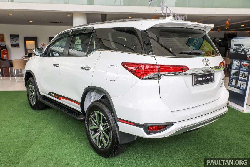 GALERI: Toyota Fortuner 2.4 VRZ A/T 4×2 lengkap dengan aksesori tambahan dan pakej TRD Sportivo 723094