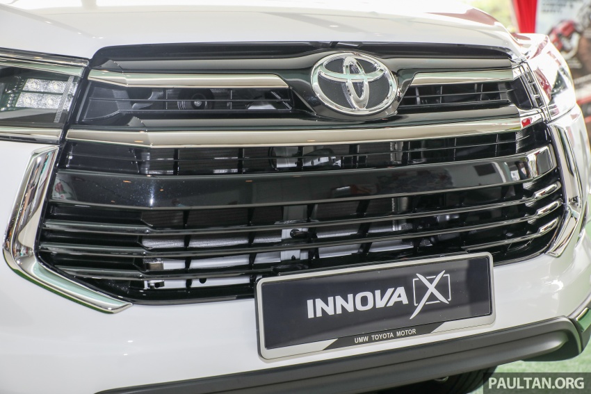 GALERI: Toyota Innova 2.0X – lampu hadapan LED, tempat duduk kapten, kit badan baharu, RM133k 723141