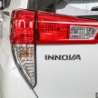 GALERI: Toyota Innova 2.0X – lampu hadapan LED, tempat duduk kapten, kit badan baharu, RM133k