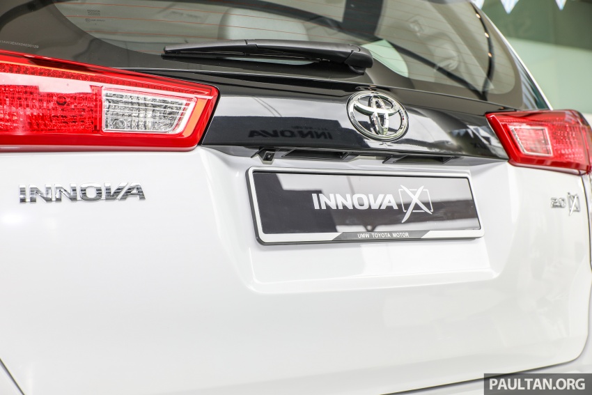 GALERI: Toyota Innova 2.0X – lampu hadapan LED, tempat duduk kapten, kit badan baharu, RM133k 723165
