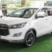 GALERI: Toyota Innova 2.0X – lampu hadapan LED, tempat duduk kapten, kit badan baharu, RM133k