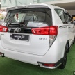 GALLERY: Toyota Innova 2.0X – priced at RM132,800