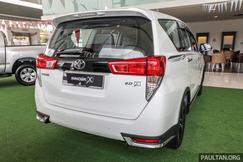 GALERI: Toyota Innova 2.0X – lampu hadapan LED, tempat duduk kapten, kit badan baharu, RM133k 723113
