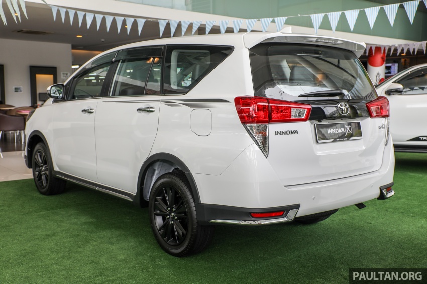 GALERI: Toyota Innova 2.0X – lampu hadapan LED, tempat duduk kapten, kit badan baharu, RM133k 723115