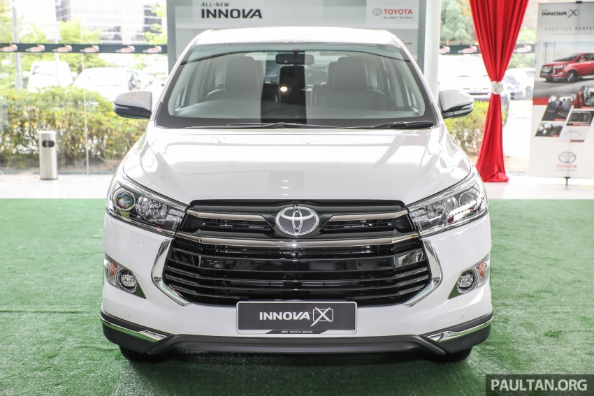 GALERI: Toyota Innova 2.0X – lampu hadapan LED, tempat duduk kapten, kit badan baharu, RM133k 723124