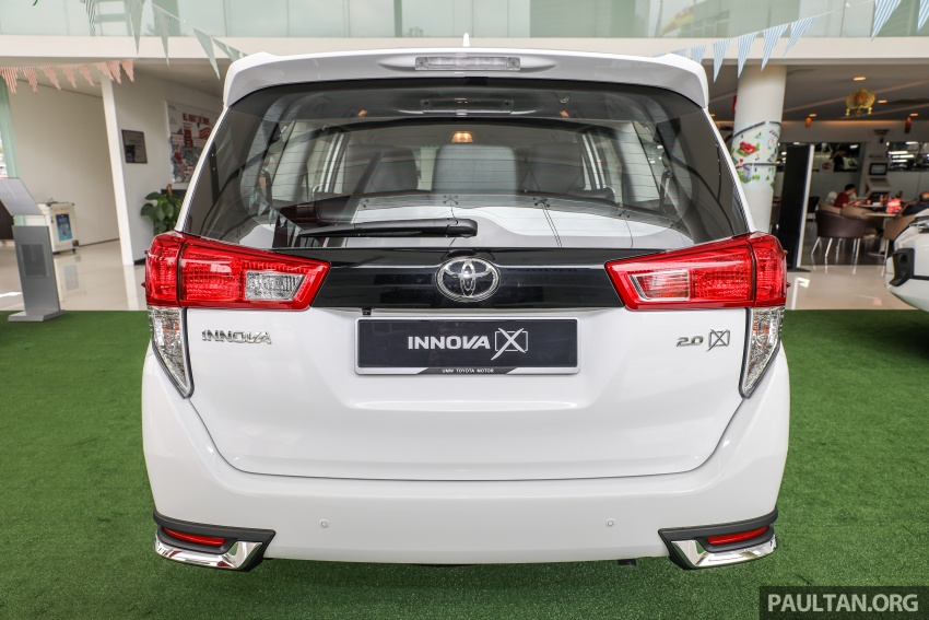 GALERI: Toyota Innova 2.0X – lampu hadapan LED, tempat duduk kapten, kit badan baharu, RM133k 723129