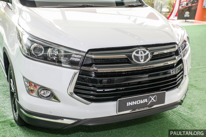 GALERI: Toyota Innova 2.0X – lampu hadapan LED, tempat duduk kapten, kit badan baharu, RM133k 723132