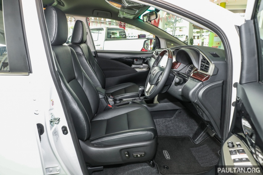 GALERI: Toyota Innova 2.0X – lampu hadapan LED, tempat duduk kapten, kit badan baharu, RM133k 723213