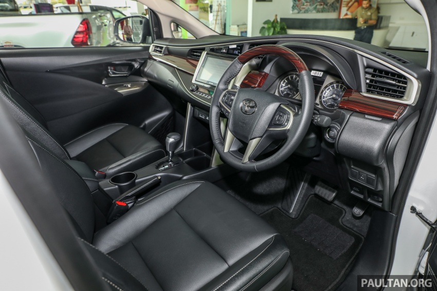 GALERI: Toyota Innova 2.0X – lampu hadapan LED, tempat duduk kapten, kit badan baharu, RM133k 723183