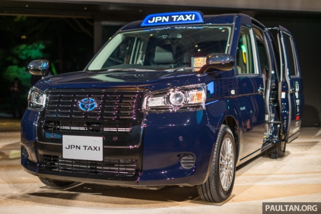Tokyo 2017: Toyota JPN Taxi – teksi LPG mesra alam