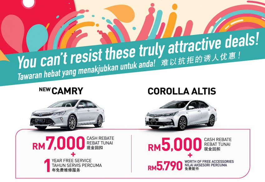 UMW Toyota tawar peluang menang hadiah bernilai RM1 juta, promosi Oktober masih berjalan serentak 720229