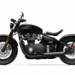 Triumph Bonneville Bobber Black – bukan sekadar penampilan lebih garang, prestasi turut dipertingkat