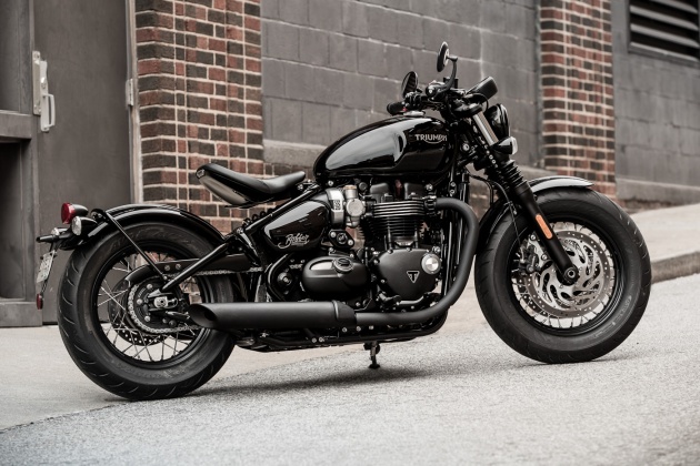 Triumph Bonneville Bobber Black – bukan sekadar penampilan lebih garang, prestasi turut dipertingkat