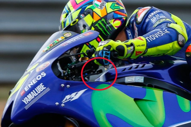 Brembo hasilkan brek belakang guna ibu jari untuk Rossi kerana kaki kanan beliau masih belum kuat