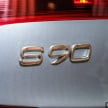 Volvo S90 T8 Twin Engine Inscription CKD launched, 407 hp and 640 Nm plug-in hybrid, from RM368,888