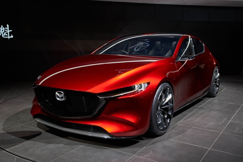 Tokyo 2017: Mazda Kai Concept – SkyActiv-Vehicle Architecture, SkyActiv-X engine; next-gen Mazda 3? 729324