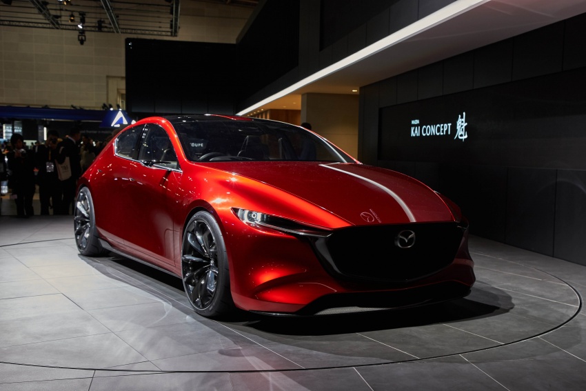 Tokyo 2017: Mazda Kai Concept – SkyActiv-Vehicle Architecture, SkyActiv-X engine; next-gen Mazda 3? 729320