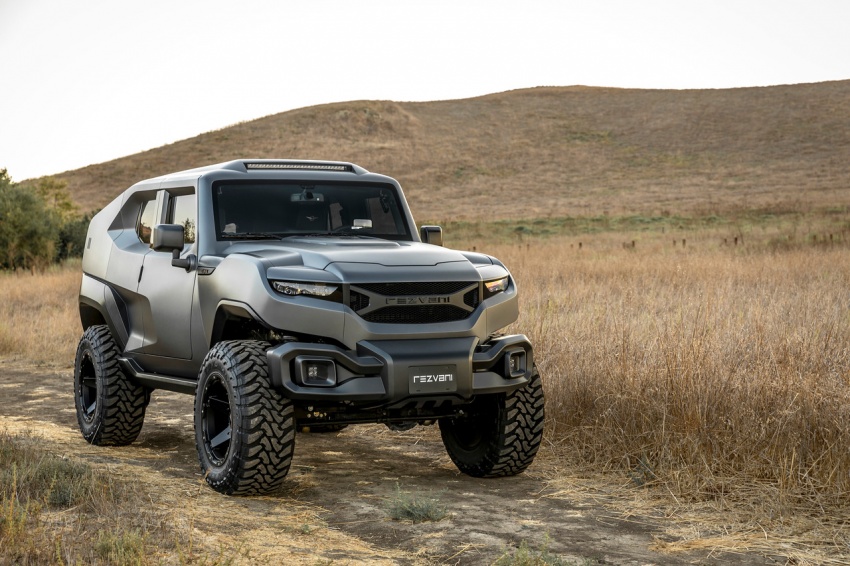 Rezvani Tank tactical urban vehicle – ballistic armour, night vision, 6.4 litre V8, 500 hp, on-demand 4X4 718717