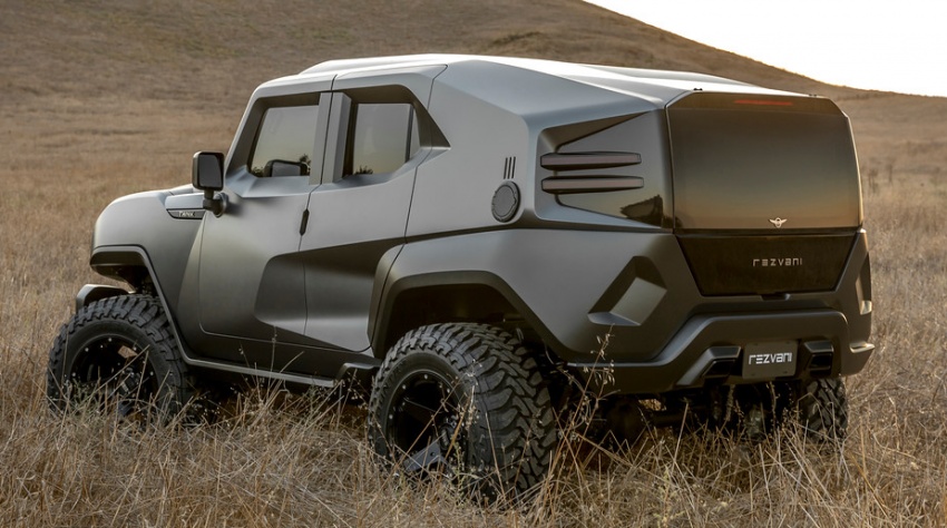 Rezvani Tank kereta perisai guna enjin 6.4L V8 500 hp 718893