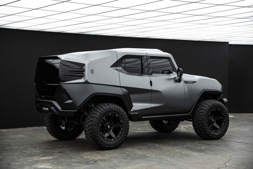 Rezvani Tank tactical urban vehicle – ballistic armour, night vision, 6.4 litre V8, 500 hp, on-demand 4X4 718821