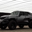 Rezvani Tank tactical urban vehicle – ballistic armour, night vision, 6.4 litre V8, 500 hp, on-demand 4X4