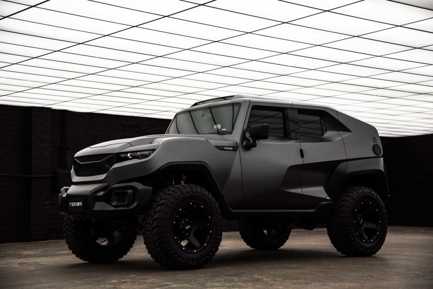 Rezvani Tank tactical urban vehicle – ballistic armour, night vision, 6.4 litre V8, 500 hp, on-demand 4X4 718823