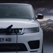 Range Rover Sport facelift – new P400e plug-in hybrid