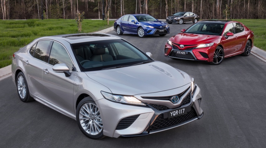 Toyota Camry 2018 tembusi pasaran Australia – 2.5L, hibrid dan 3.5L V6, harga bermula RM86k-RM137k 741344