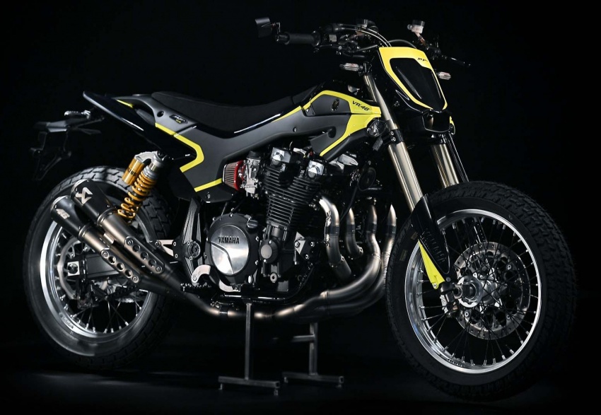 Valentino Rossi dapat XJR1300 kustom bernama ‘Mya’ 740679