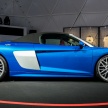 Audi R8 V10 Spyder dipertonton – akan masuk M’sia?