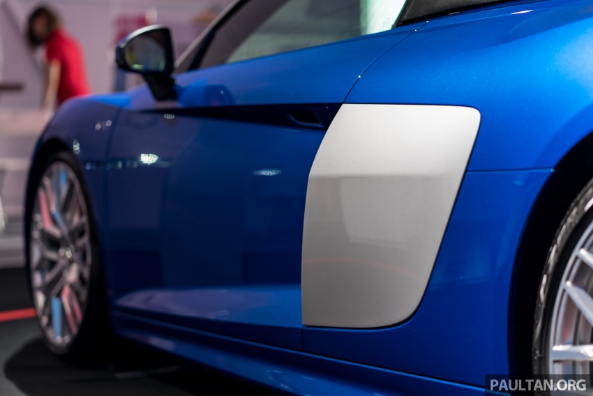 Audi R8 V10 Spyder dipertonton – akan masuk M’sia? 733017